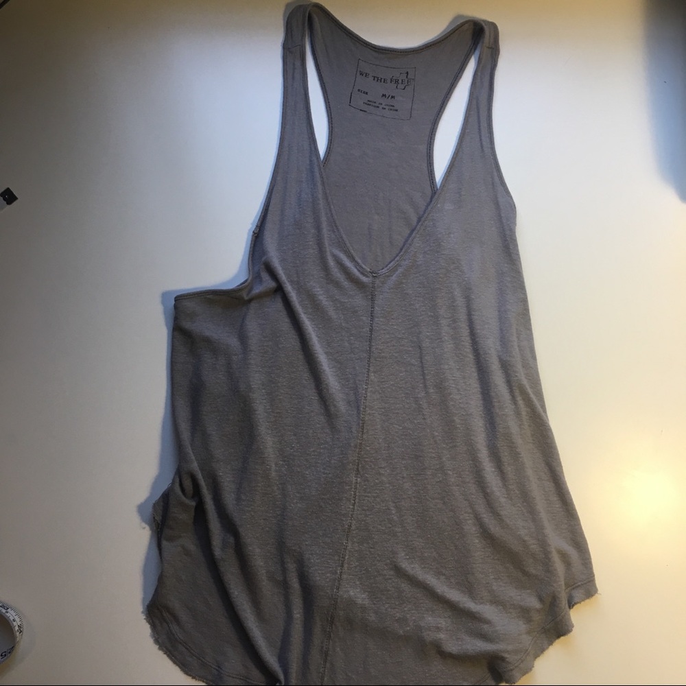Free People We The Free Grey Tank